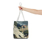 Cézanne, Paul - L’Estaque, Melting Snow (1870) - Tote Bag