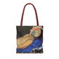 Filiger, Charles - The Recumbent Christ (1895) - Tote Bag