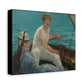 Manet, Édouard - Boating (1874) - Canvas Block, unframed
