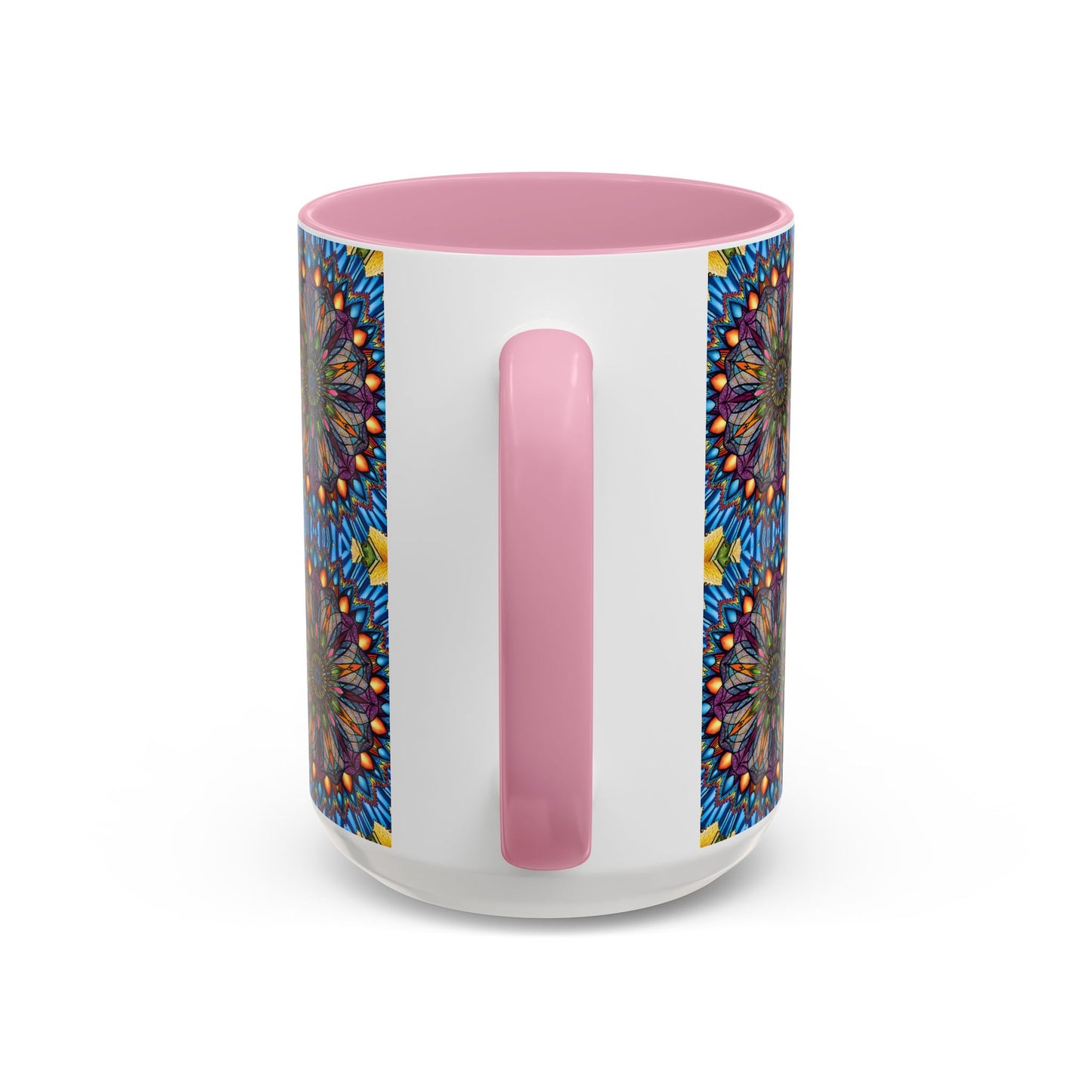 Pacio, Adam - Emerald Arrows Mandala - Colorful Accent Mugs