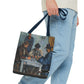Cézanne, Paul - The Card Players (1892) - Tote Bag