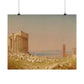 Gifford, Sanford Robinson - Ruins of the Parthenon  (1880) - Satin Posters