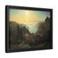 Bierstadt, Albert - Donner Lake from the Summit (1873) - Matte Canvas, Framed