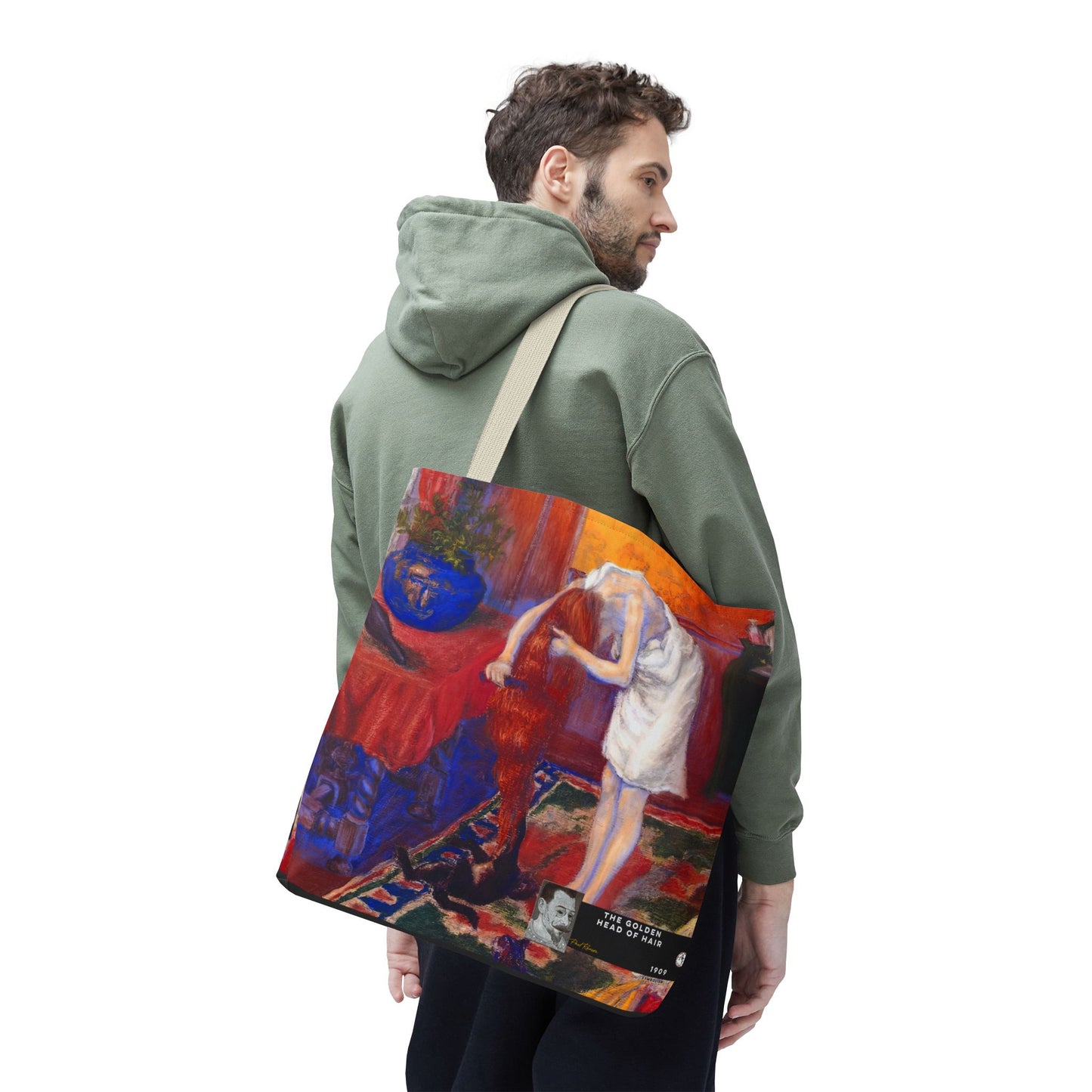 Ranson, Paul - The Golden Head of Hair (1909) - Tote Bag