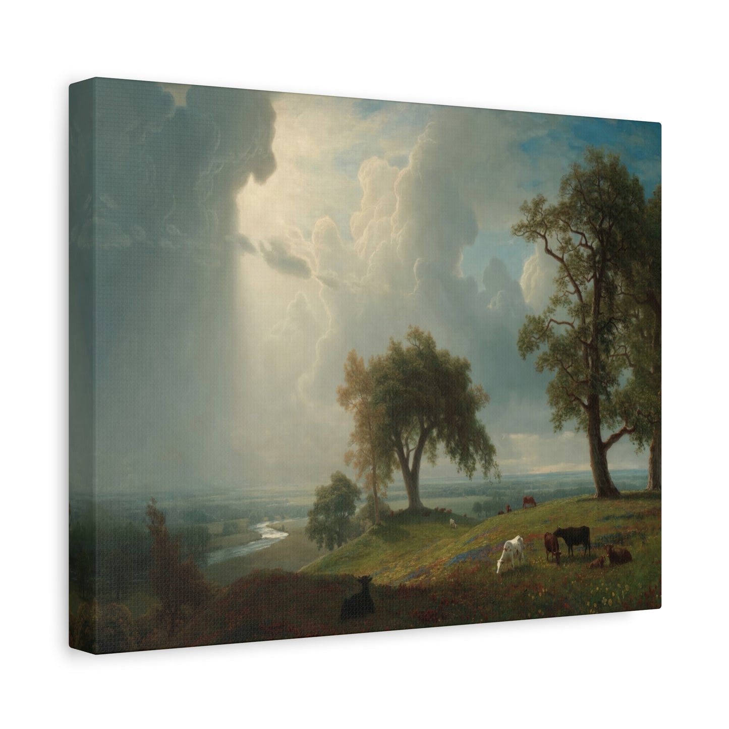 Bierstadt, Albert - California Spring (1875) - Canvas Block, unframed