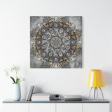 Memento Mori Mandala A  - Canvas