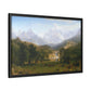 Bierstadt, Albert - The Rocky Mountains, Lander’s Peak (1863) - Matte Canvas, Framed