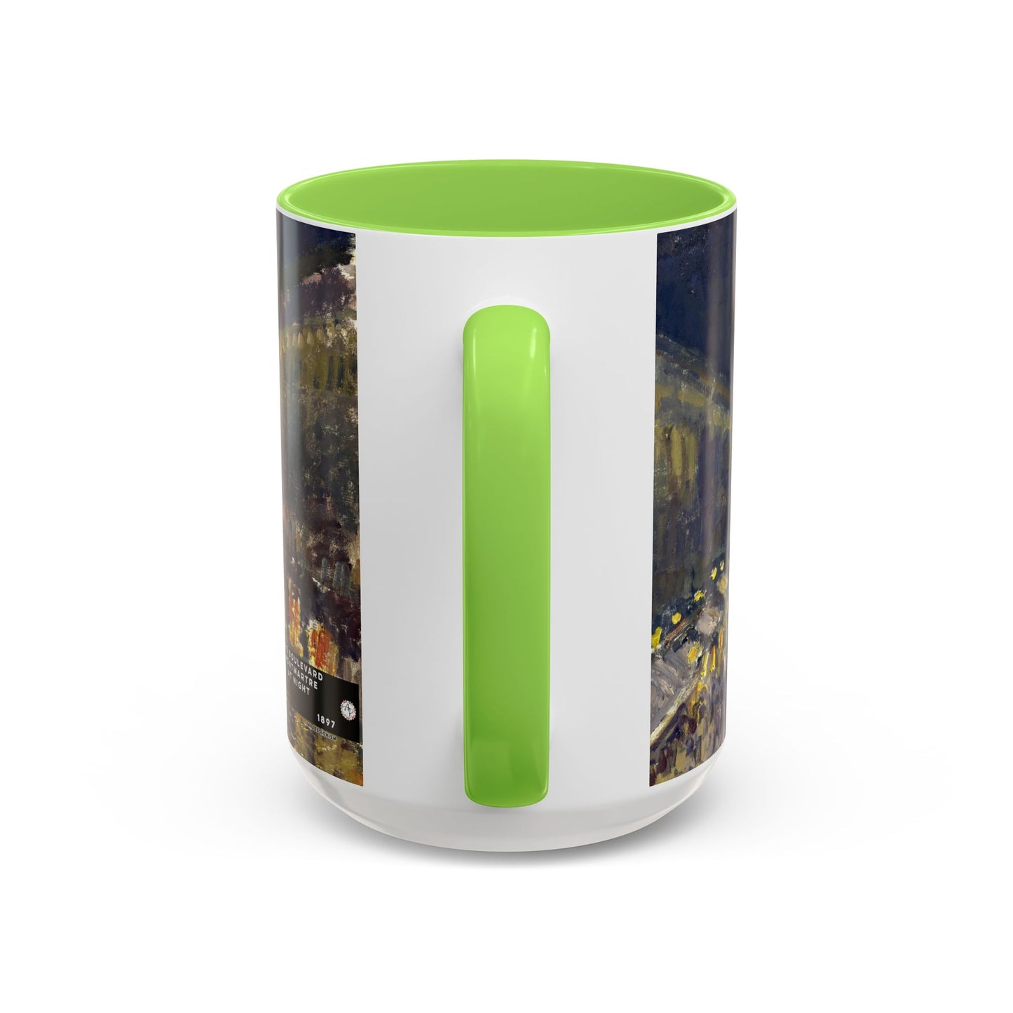 Pissarro, Camille - The Boulevard Montmartre At Night (1897) - Colorful Accent Mugs