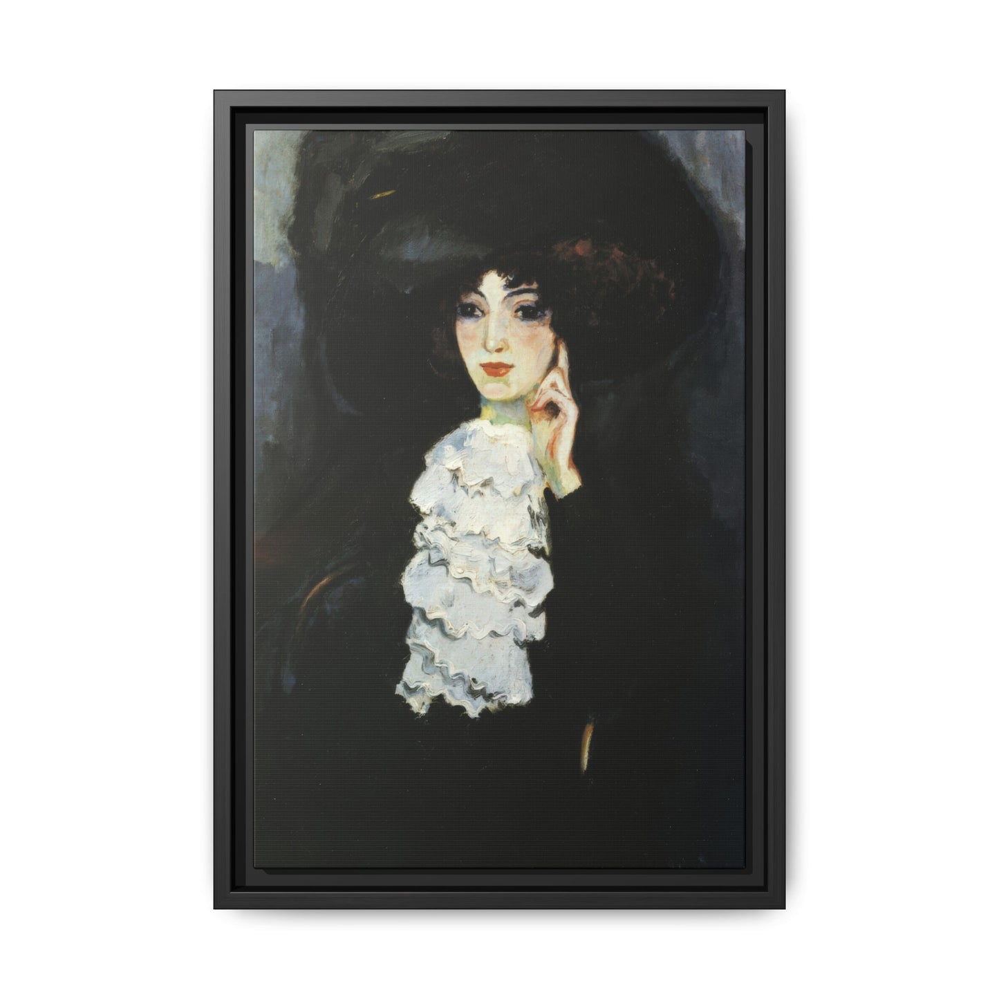 Van Dongen, Kees - Woman with Frill (1905) - Matte Canvas, Framed