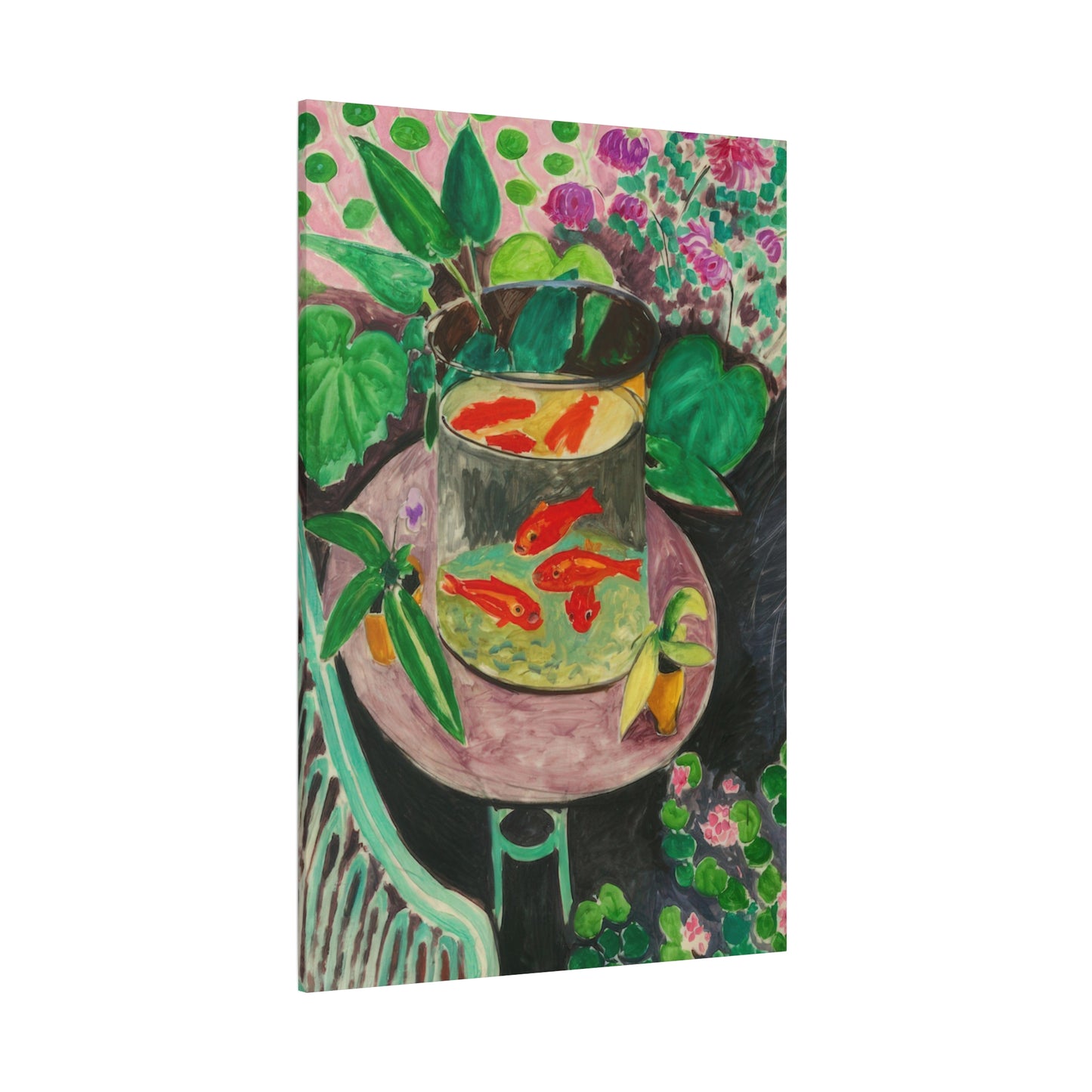 Matisse, Henri - The Goldfish (1912) - Canvas Block, unframed