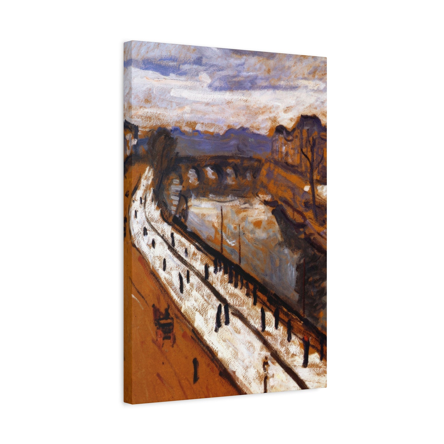 Marquet, Albert - Quai des Grands-Augustins (1905) - Canvas Block, unframed