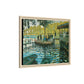Monet, Claude - La Grenouillere (1869) - Matte Canvas, Framed