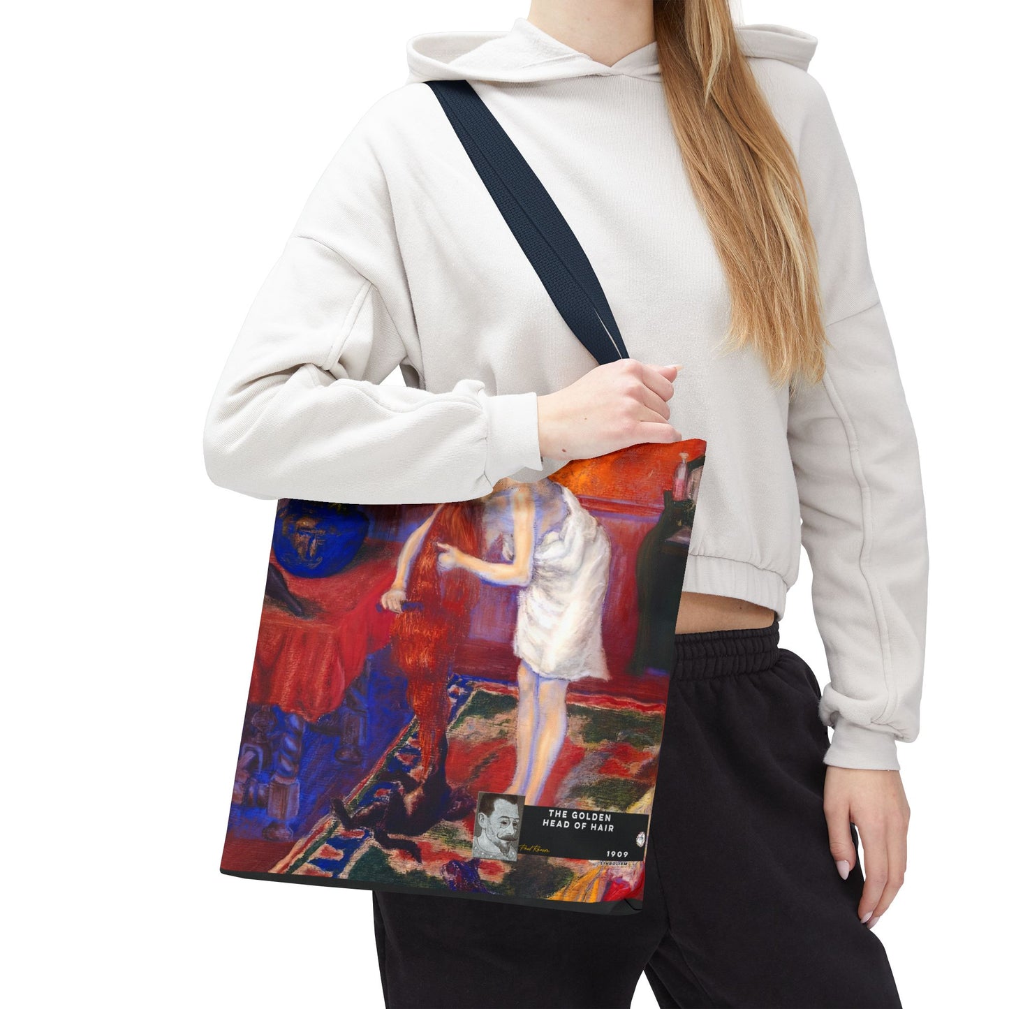 Ranson, Paul - The Golden Head of Hair (1909) - Tote Bag