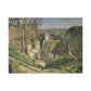Cézanne, Paul - The House of the Hanged Man (1874) - Canvas Block, unframed