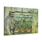 Morisot, Berthe - Eugene Manet on the Isle of Wight (1875) - Canvas Block, unframed