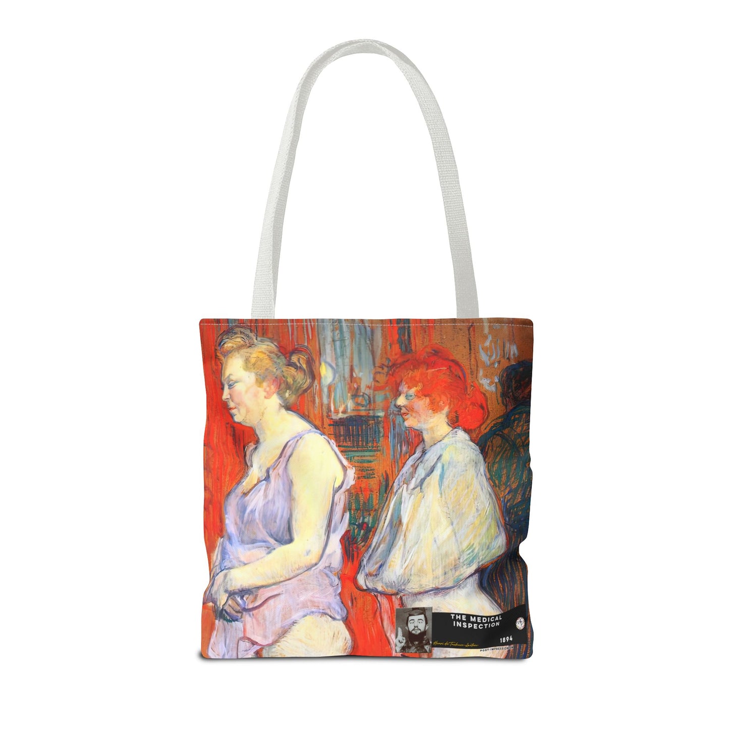 Toulouse-Lautrec, Henri - The Medical Inspection (1894) - Tote Bag