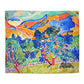 Derain, André - Mountains at Collioure (1905) - Microfiber Duvet Cover
