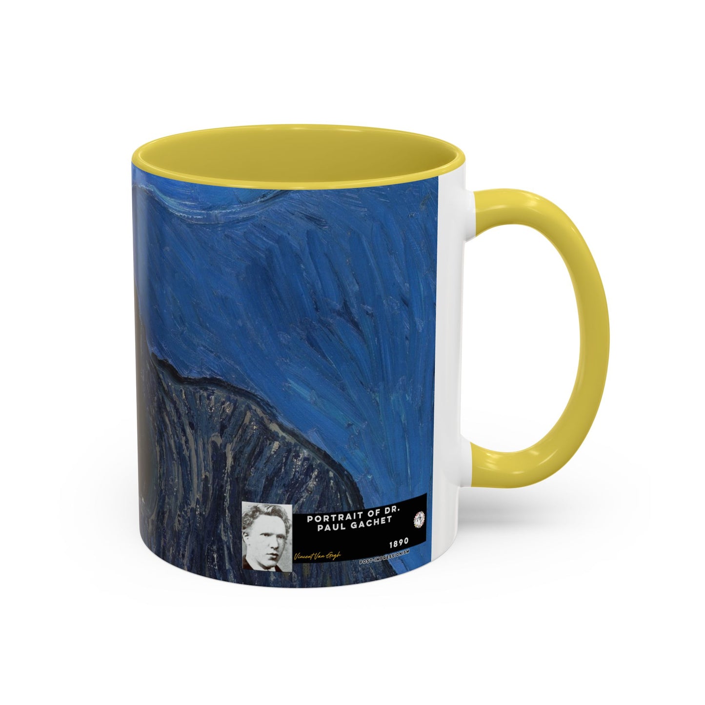 Van Gogh, Vincent - Portrait of Dr. Paul Gachet (1890) - Colorful Accent Mugs