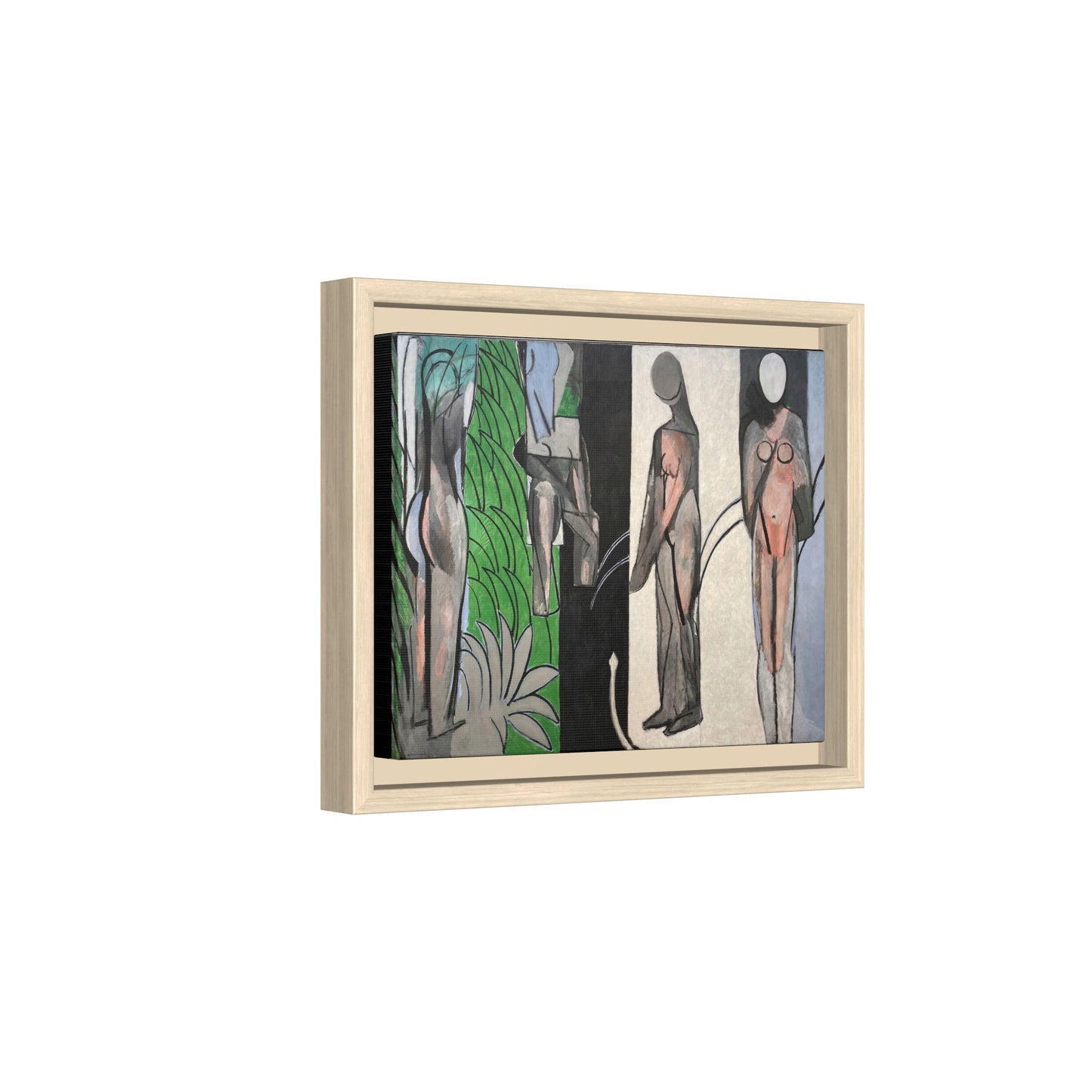 Matisse, Henri - Bathers by a River (1917) - Matte Canvas, Framed