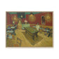 Van Gogh, Vincent - The Night Cafe (1888) - Matte Canvas, Framed