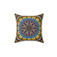 Pacio, Adam - Emerald Arrows Mandala - Suede Square Pillow