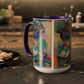Matisse, Henri - Woman with a Hat (1905) - Colorful Accent Mugs