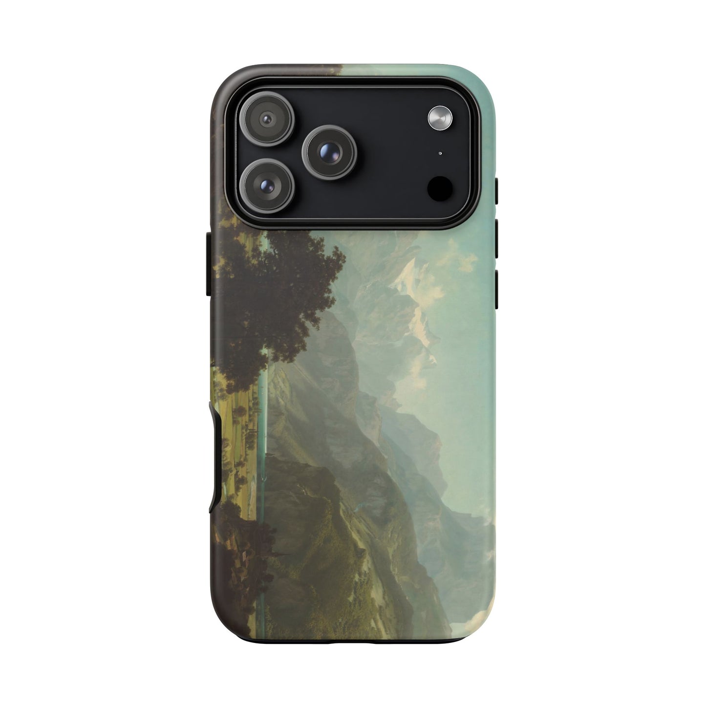 Bierstadt, Albert - Lake Lucerne (1858) - Tough Phone Cases