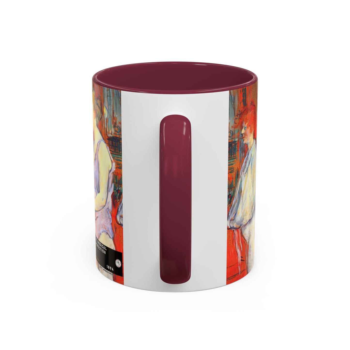 Toulouse-Lautrec, Henri - The Medical Inspection (1894) - Colorful Accent Mugs