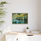 Monet, Claude - La Grenouillere (1869) - Matte Canvas, Framed