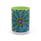 Pacio, Adam - Melek Taus Mandala - Colorful Accent Mugs