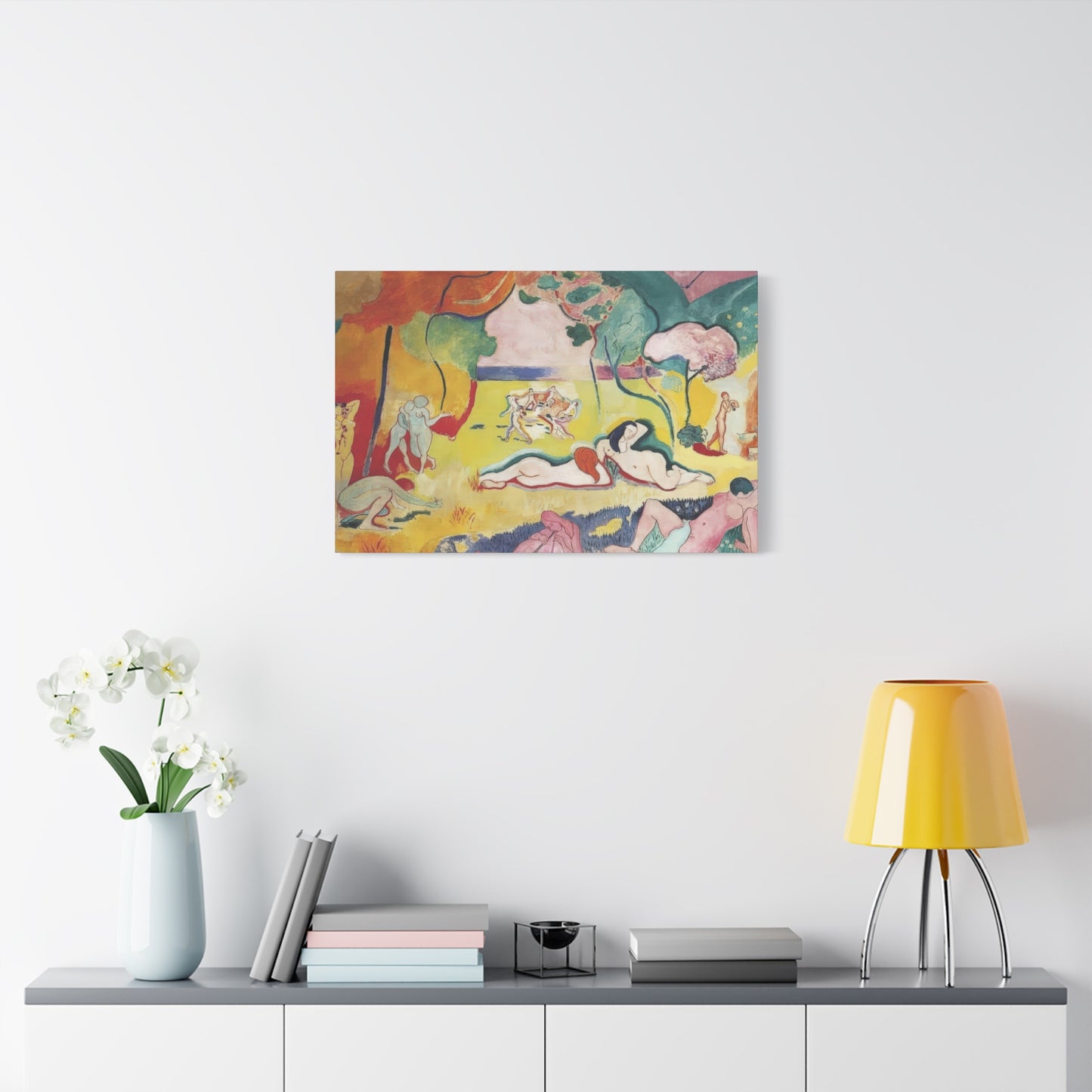 Matisse, Henri - The Joy of Life (1905) - Canvas Block, unframed