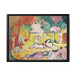 Matisse, Henri - The Joy of Life (1905) - Matte Canvas, Framed