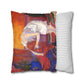 Ranson, Paul - The Golden Head of Hair (1909) - Suede Square Pillowcase