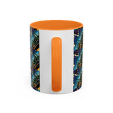 Obsidian Grandmothers Mandala - Colorful Accent Mugs