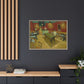 Van Gogh, Vincent - The Night Cafe (1888) - Matte Canvas, Framed
