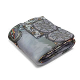 Pacio, Adam - Memento Mori Mandala - Arctic Fleece Blanket