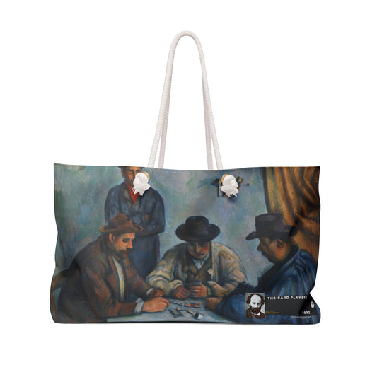 Cézanne, Paul - The Card Players (1892) - Weekender Bag