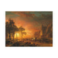 Bierstadt, Albert - Emigrants Crossing the Plains (1867) - Canvas Block, unframed