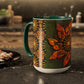Pacio, Adam - Monarch Butterfly Mandala - Colorful Accent Mugs