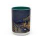 Pissarro, Camille - The Boulevard Montmartre At Night (1897) - Colorful Accent Mugs