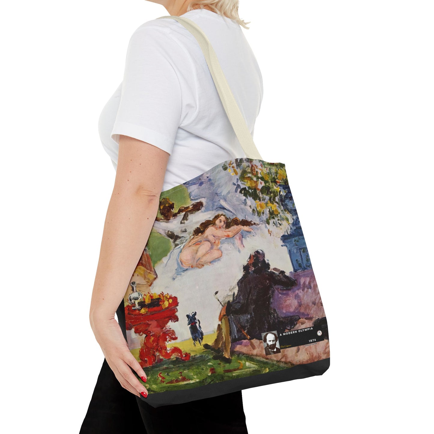 Cézanne, Paul - A Modern Olympia (1874) - Tote Bag