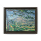 Cézanne, Paul - Mont Sainte-Victoire with Large Pine (1887) - Matte Canvas, Framed