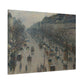 Pissarro, Camille - Boulevard Montmartre, Winter Morning (1897) - Canvas Block, unframed