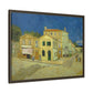 Van Gogh, Vincent - The Yellow House (1888) - Matte Canvas, Framed