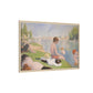Seurat, Georges - Bathers at Asnières (1884) - Matte Canvas, Framed