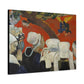 Gauguin, Paul - Vision of the Sermon (1888) - Canvas Block, unframed