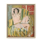 Matisse, Henri - Odalisque with Raised Arms (1923) - Matte Canvas, Framed