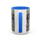 Pacio, Adam - Memento Mori Mandala - Colorful Accent Mugs