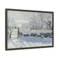 Monet, Claude - The Magpie (1868) - Matte Canvas, Framed