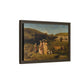 Courbet, Gustave - Young Ladies of the Village (1851) - Matte Canvas, Framed